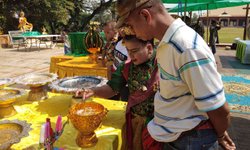 นาคน้อยรำถวายพ่อปู่ศรีสุทโธ-แม่ย่าศรีปทุมมา คอหวยส่องขันน้ำมนต์เห็นชัดๆ 37