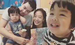 น้องดีจ้า ลูกชายเขตต์ ฐานทัพ ฉายแววหล่อเหมือนพ่อ