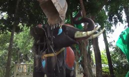 ทุบองค์เทพช้างสามเศียร เจอพระหลายพันองค์ ชาวบ้านแห่แย่งเก็บบูชา