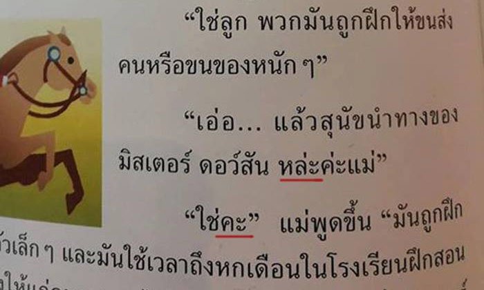 โซเชียลกุมขมับ หนังสือของหน่วยงานทางวิชาการ เขียนผิดทุกหน้า "คะ-ค่ะ" ยังผิด