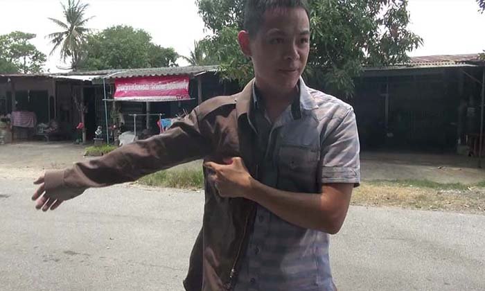 ตำรวจผู้เสียหายถูกหลอกตัดเครื่องแบบ บุกถึงบ้าน "พันตรี" ในค่ายทหาร