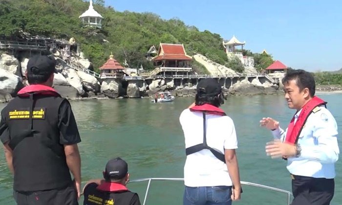 สำรวจเส้นทาง "ฉลามหัวบาตร" เตรียมติดตั้งทุ่นกันฉลาม