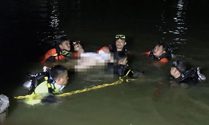 หลอนมีเด็กขว้างขวดใส่ "รองสารวัตรสอบสวน" ใส่ชุดนาคเตรียมบวช ตกสระน้ำวัดดับ