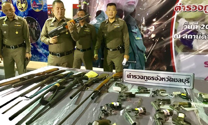 คนเลวต้องไม่มีที่ยืน! ผู้การชลฯ แถลงลุยจับผู้ต้องหาเกือบพันคน-ยึดยาบ้าแล้วครึ่งล้านเม็ด