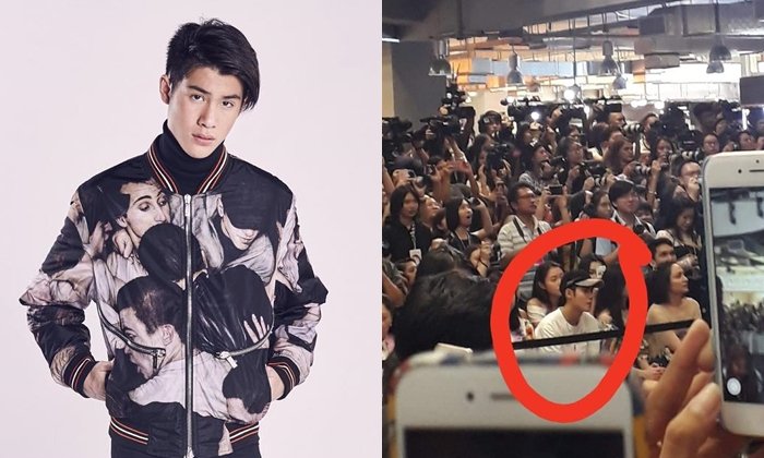 แฟนคลับลั่น ไม่แฟร์! "เจ้านาย" โผล่แถวหน้า งานแจกลายเซ็น "ลิซ่า แบล็คพิงค์"