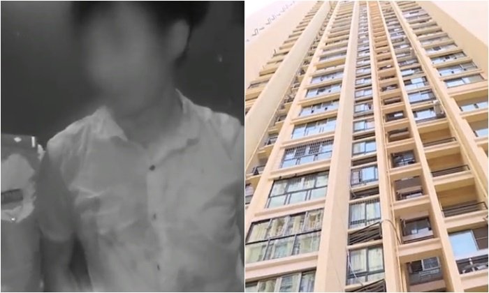 ชายจีนเมาสุดระห่ำ ปีนตึกมือเปล่ากลางดึกถึงชั้น 16 หวังเจอแฟนเก่า