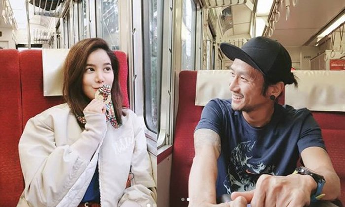 "ก้อย-ตูน" ส่งรอยยิ้มอบอุ่น หลังจับมือกัน วิ่งจบมาราธอนโหดที่โตเกียว