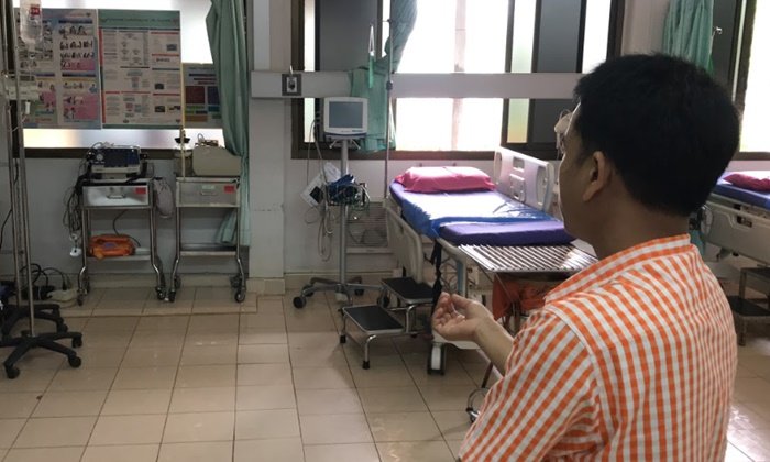 "รพ.สระใคร" ปลื้มใจ "ตูน บอดี้สแลม" มาเซอร์ไพรส์ ควักเงินซื้อเครื่องมือแพทย์