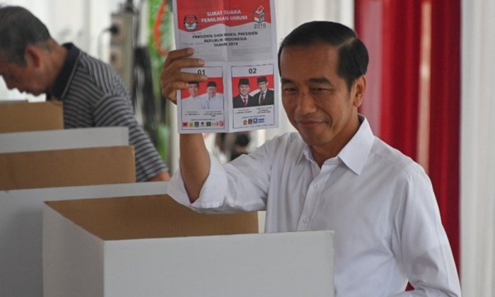 ประธานาธิบดีโจโก วิโดโด จ่อคว้าชัยเลือกตั้งอินโดนีเซียได้อีกสมัย