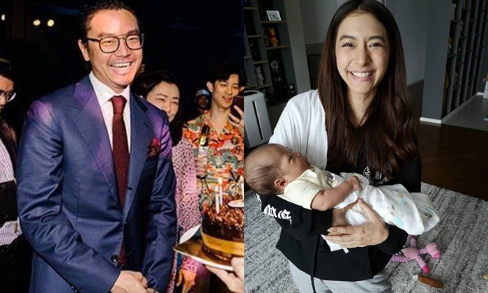 "มิว นิษฐา" อุ้มลูกแฝด "มาร์กี้-ป๊อก" แฟนไฮโซเข้ามาคอมเมนต์ด้วย