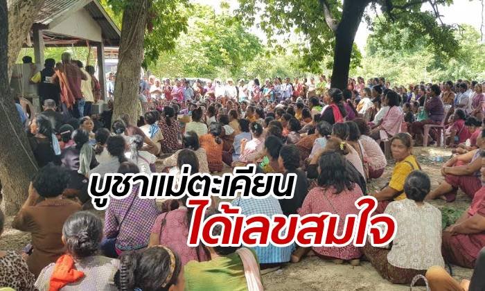 ชาวบ้านแห่ส่องเลขเด็ด "โคนตะเคียน" เรียงราย 20 ต้น ได้เลขกลับบ้านสมใจ