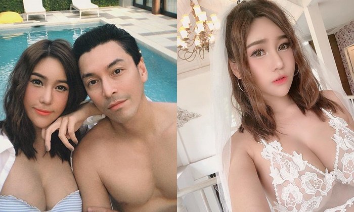 "นุ๊กซี่" แฟนพี่ปู แบล็คเฮด สวมชุดเจ้าสาวซีทรูสุดเซ็กซี่ แต่บอกยังไม่มีเจ้าบ่าว