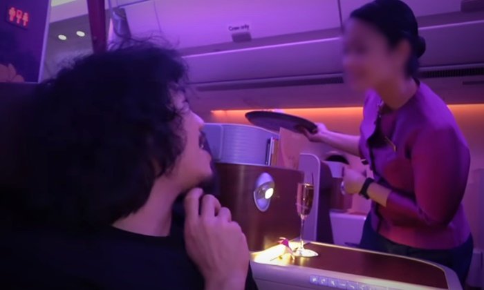 "ยูทูบเบอร์ดารา" ยังปิดปากเงียบคลิปแกล้งแอร์ฯ "การบินไทย" พร้อมคุย