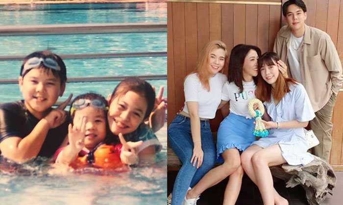 พี่สาว "พีช พชร" ลงภาพวัยเด็กสามพี่น้องไม่ทิ้งกัน กำลังใจวันที่น้องอ่อนแอ