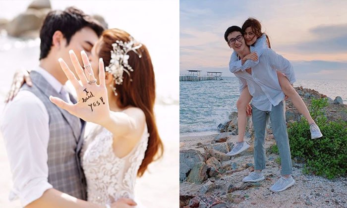 แต่งฟ้าแลบ "แนท ณัฐชา" ตอบตกลง หลัง "เป๊ก รัฐภูมิ" ขอแต่งงานสุดโรแมนติก