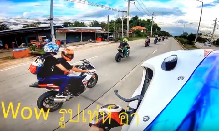 โชว์เหนือ-หนุ่มบิ๊กไบค์ซิ่งยกล้อบิดมิด 200 ชาวเน็ตรุมด่ายับ (คลิป)