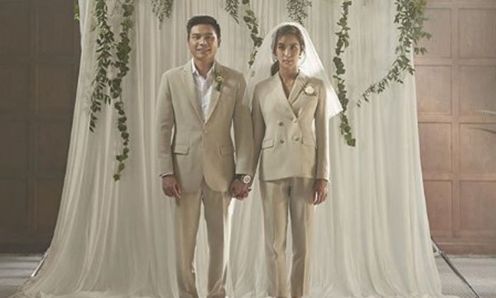 มาแล้วพรีเวดดิ้ง "ขนมจีน" สวย เท่ สมฐานะ กามิกาเซ่ รุ่นแรก