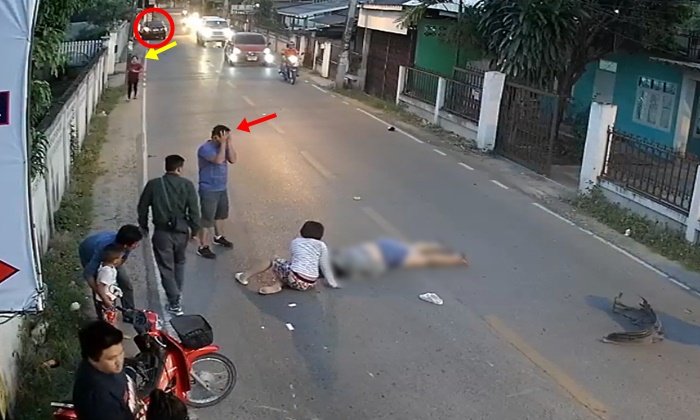 ชาวบ้านแคลงใจ เปิดคลิปเทียบพิรุธคดีเก๋งชนครูเสียชีวิต อาจมีการเปลี่ยนตัวผู้ก่อเหตุ
