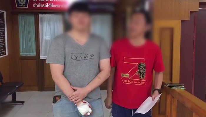 หนุ่ม ป.โท หอบบาดแผลรับทราบข้อหา "ล็อกคอโจรตาย" ยันไม่เจตนาฆ่า