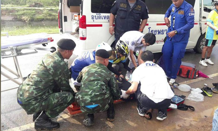 สุดยื้อชีวิต คุณตาวัย 73 นักปั่น "Bike อุ่นไอรัก" วูบจักรยานไถลลงข้างทางก่อนสิ้นใจ