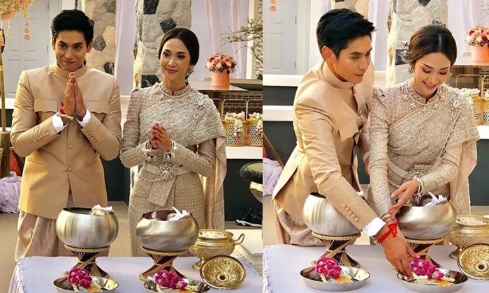 งานแต่ง "ยุ้ย-ธัญญ์" เรียบง่าย งดงาม เจ้าสาวสวยเหมือนนางในวรรณคดี