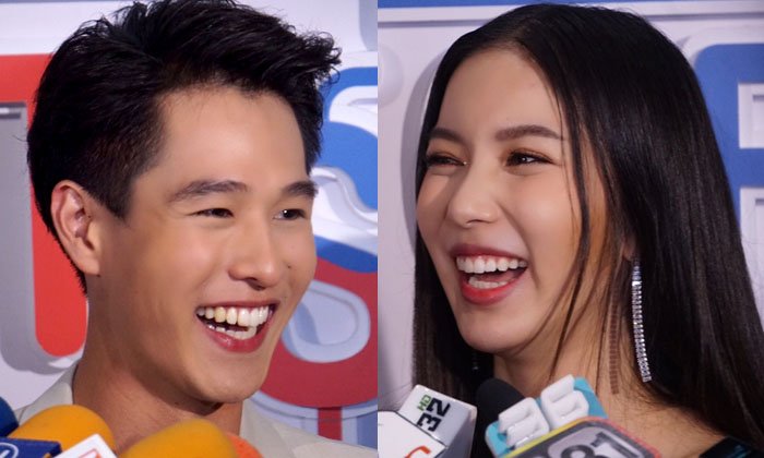 ฟินทุกช็อต วินาที “ทอย-มุก” ควงแขนประกาศเป็นแฟน เก็บอาการเขินไว้ไม่อยู่