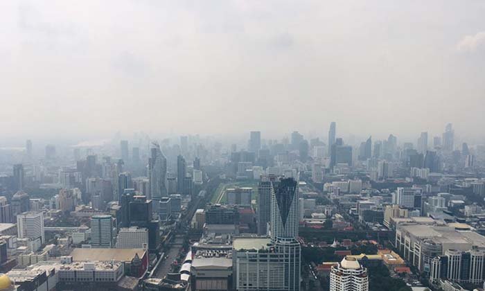 ลมสงบ อากาศปิด ฝุ่นละออง PM 2.5 กระทบต่อสุขภาพ 16 จุด