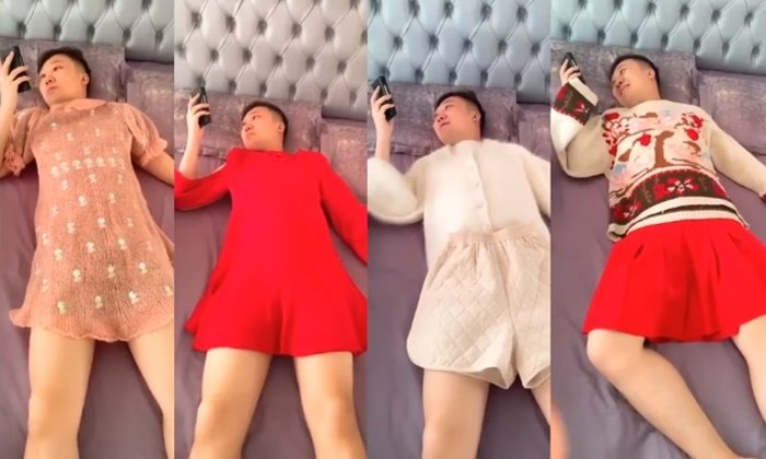 เทรนด์ใหม่สุดฮอต จับ “สามีแต่งหญิง” กระแสเรียกเสียงฮาของชาวเน็ตจีน