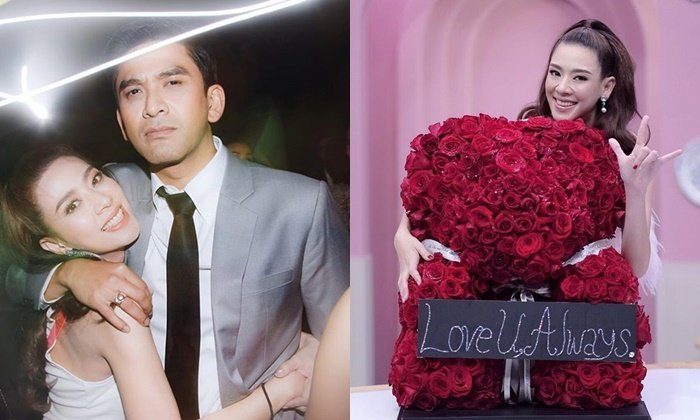 "ป๋อ" ทำเซอร์ไพรส์ "เอ๋" ให้กุหลาบพันดอก ครั้งแรกในรอบ 15 ปี