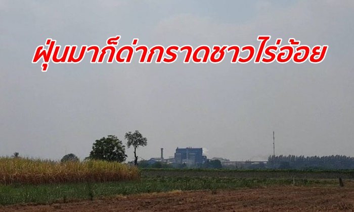 ชาวไร่อ้อยน้อยใจครวญ ตกเป็นจำเลยสังคม เพราะฝุ่นละออง PM 2.5