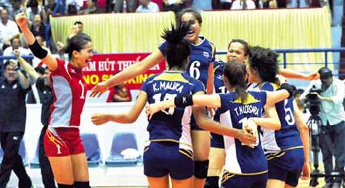 ข่าว วอลเลย์สาวไทยตามล่าแชมป์ซีเกมส์