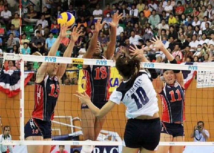 วอลเลย์สาวไทยช็อคโลกชนะเหรียญเงินอลป. 3-2