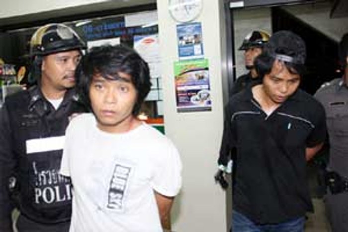 ตร.วังทองหลางรวบ2โจรแฝดจี้ตระเวนเซเว่น