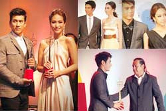 บรรยากาศงานโทรทัศน์ืทองคำ ติ๊ก พลอย คว้าดารานำ