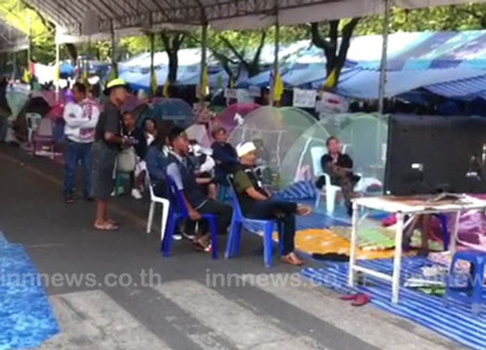 กปท.ปักหลักในที่ตั้งไม่มีการเคลื่อนมวลชน