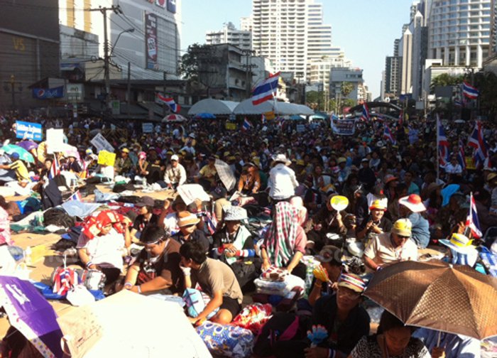 ม็อบ กปปส. อโศก ยังไม่มีความเคลื่อนไหว