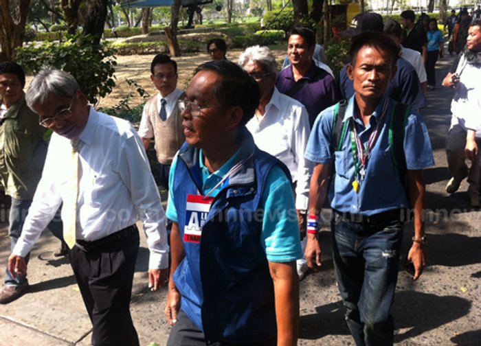 สาธิตนำมวลชนกปปส.ถึงการบินพลเรือนแล้ว