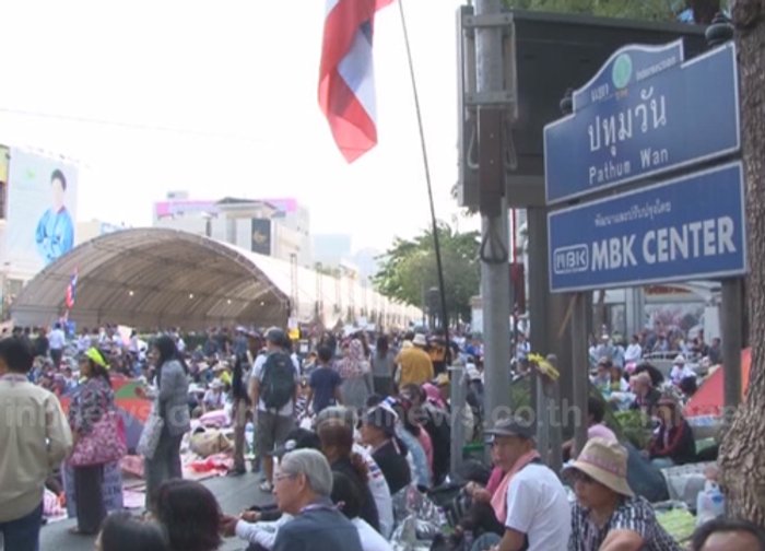 กปปส.ปทุมวันยังไร้ความเคลื่อนไหว-คุมเข้ม