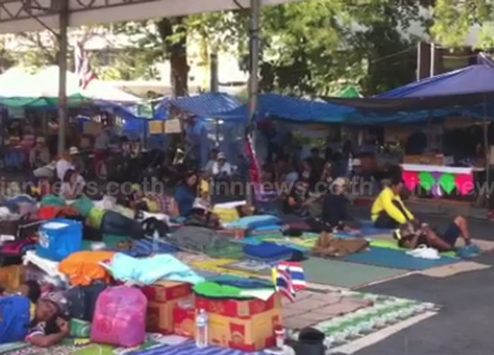 คปท.กลับสะพานชมัยมรุเชฐแล้ว