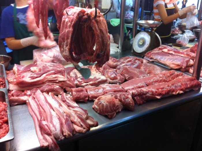 ราคาเนื้อหมูเมืองหนองคายเพิ่มสูงขึ้นต่อเนื่อง