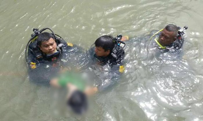 ระทึก! คนจมน้ำคลองประปาหายตัว ไทยมุงคลุ้มคลั่งโดดตาม