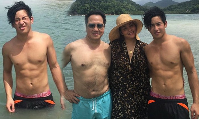 นี่ไง เบนจามิน ลูกชายสุดหล่อของเจ้าสัวบุญชัย
