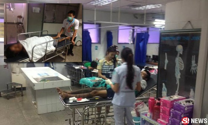 ชาวบ้านงง! ร.ต.อ.ไม่จับคนร้าย หนุ่มคลั่งฟันพ่อ-น้องชายเจ็บ