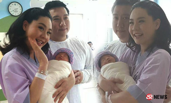 สุดอบอุ่น "นุ้ย ปอนด์" โชว์โฉมลูกสาวคนแรก "น้องรดา"