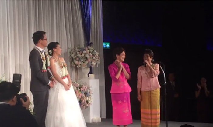 ตัวจริงเสียงจริง! นักพากย์ โดเรม่อน-โนบิตะ อวยพรบ่าวสาว