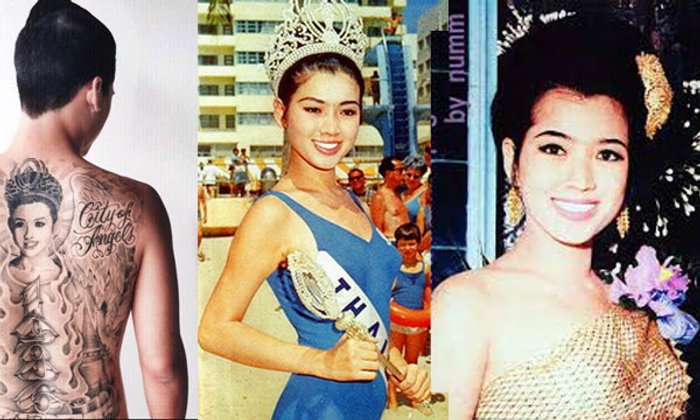 ป๊อก ภัสสรกรณ์ โชว์รอยสัก อาภัสรา เต็มแผ่นหลัง
