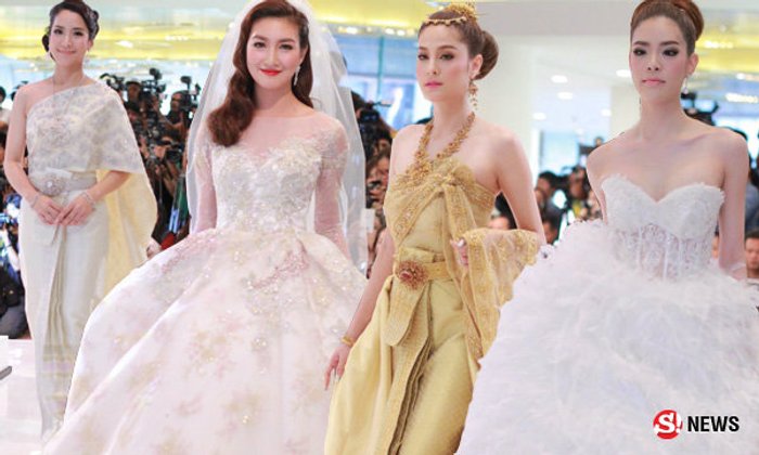 ซุปตาร์โชว์แฟชั่นชุดไทย-ชุดวิวาห์สุดอลังการ
