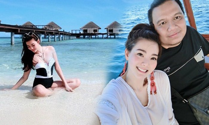 ดิว อริสรา อัพรูปคู่ ไผ่ วันพอยท์ ณ เกาะมัลดีฟส์