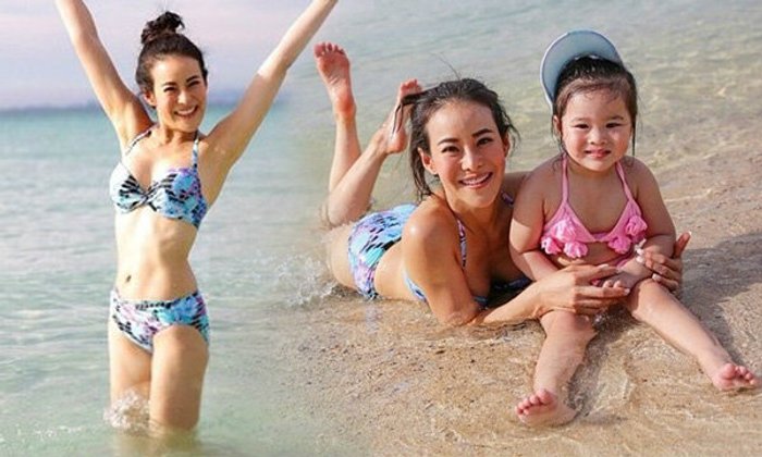 หนิง ปณิตา 35 ยังแซ่บ! อวดหุ่นคุณแม่น่าเซี๊ยะ