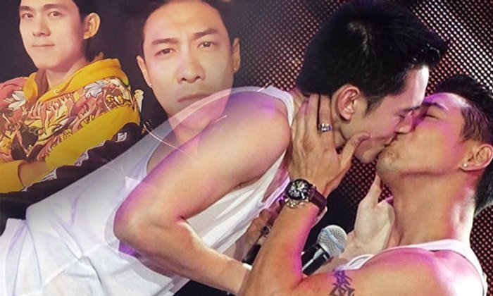 อื้อหือ! บอย พิษณุ โชว์จูบปากคู่จิ้น อ๊อฟ ศุภณัฐ กลางเวที